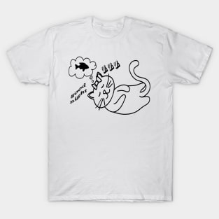 Cat good night T-Shirt